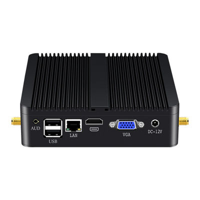 Intel Celeron N2830 Fanless Mini PC met Silgle LAN en 8USB voor Home Office