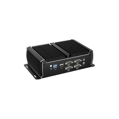 4 Core 8 Threads Mini Fanless PC Intel Core I7 1195G7 Met Dual LAN 6COM DDR4