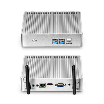 Intel Celeron En Core Fanless Mini PC Met DDR3 RAM 8GB Ondersteuning Dual Screen Display