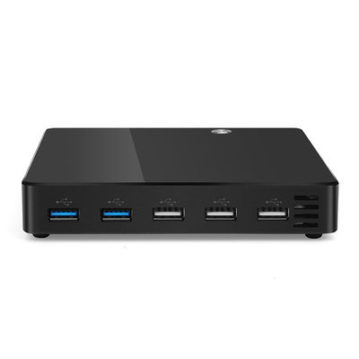 Intel Celeron 1007U DDR3 tot 8G Mini PC met één LAN Windows 10 En Linux