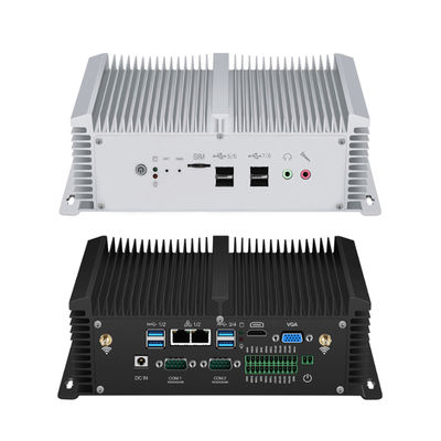 Embedded Industrial Fanless PC ondersteunt 3G 4G module met Dual LAN Dual COM
