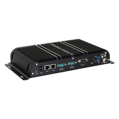 Dual LAN Dual COM Fanless PC met DDR4 32G Intel Celeron J4125 J6412 Mini PC
