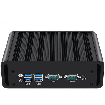 Intel N100 Fanless Industrial PC met DDR4 16 GB RAM ondersteunt Dual Screen Display
