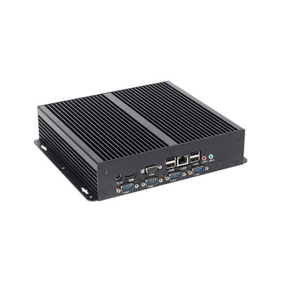 Intel Pentium 2117U Fanless Industrial PC met 4COM-poorten Linux ondersteunt HD-scherm