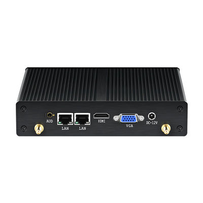 Intel Celeron Industrial Fanless PC met Dual LAN Dual COM DDR3 8 GB geheugen