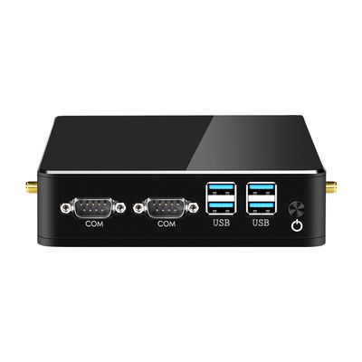 Intel Core i5 8250U Industrial Fanless PC met mSATA SSD Dual Ethernet Dual COM