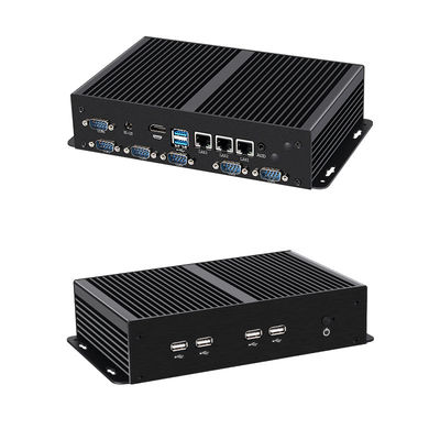 Intel Celeron Fanless Industrial Mini Desktop PC Met Aluminium Chassis Wifi