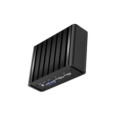 2LAN 2COM Fanless Industrial PC Intel Core i5 Processor Aluminium Chassis Computer
