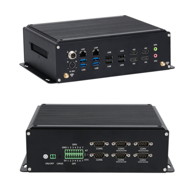 Intel Core i5-14450HX met dubbele Ethernet 4 COM Industriële Mini PC