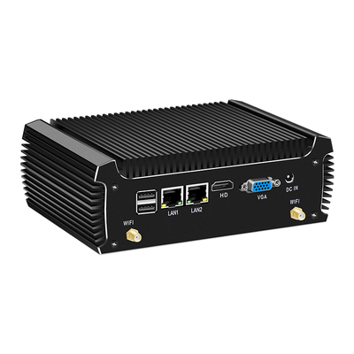 Intel Core i3 8130U Mini PC 16 GB Met 6 USB 1 HD Fanless Industriële PC