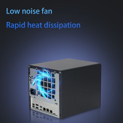 NAS Server N100 6-Bay Host Interface NAS Network Aangehechte opslagruimte