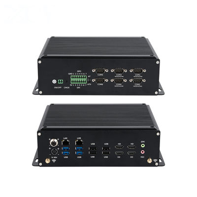 Intel I7 8705G Processor With 4 USB2.0 4USB3.0 6 and 4 HDMI Industrial Mini PC