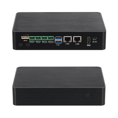 ARM RK3567 Dual Ethernet 4 COMs DDR4 4GB en 32G RAM Industrial Mini PC