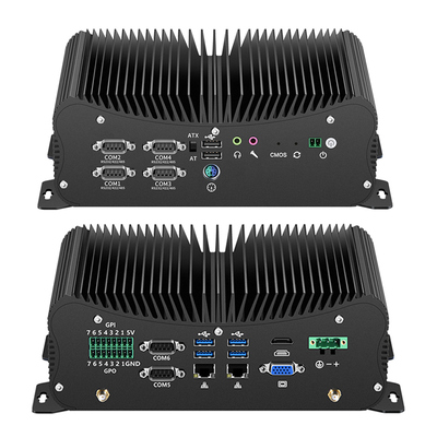Intel Core i7 8650U Processor Industriële pc met 6 COM 2 LAN 14 GPIO